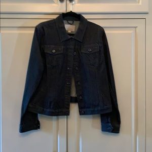 Banana Republic Dark Indigo Jean Jacket